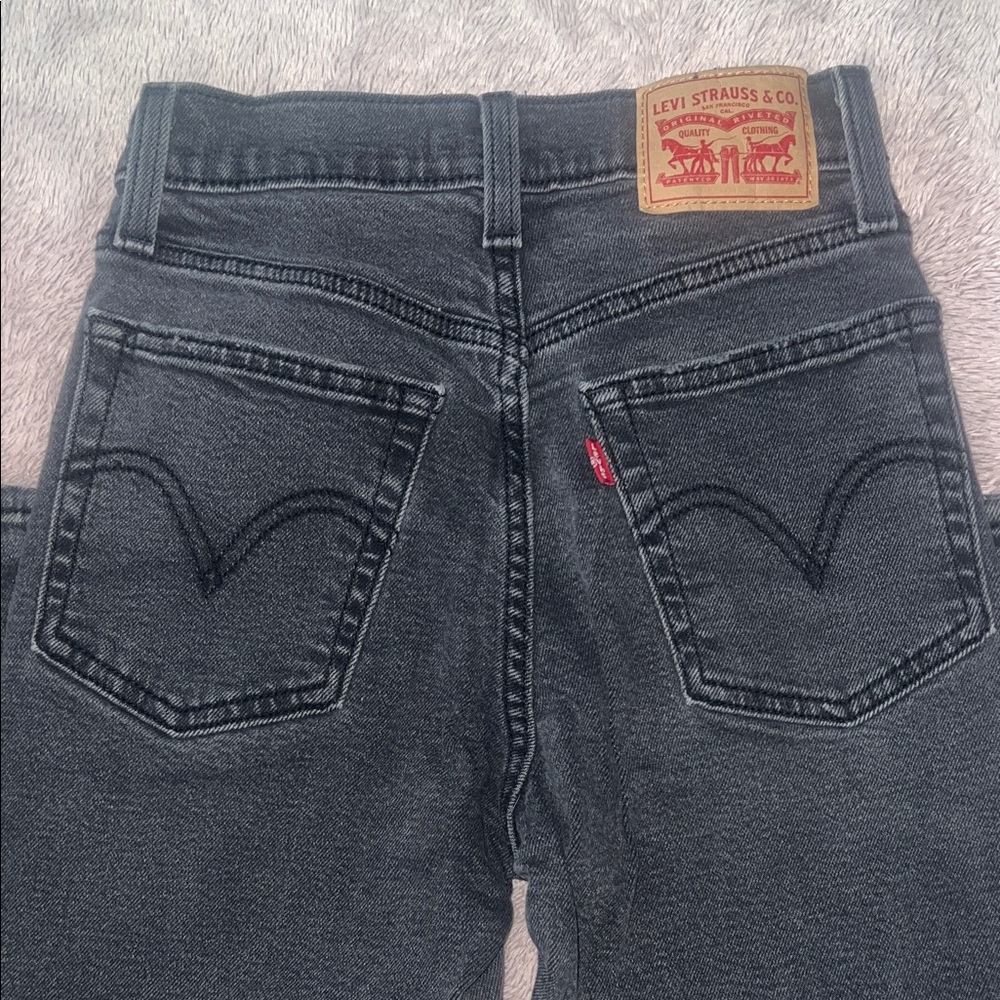 Levi's Gray Straight Leg Women's Jeans